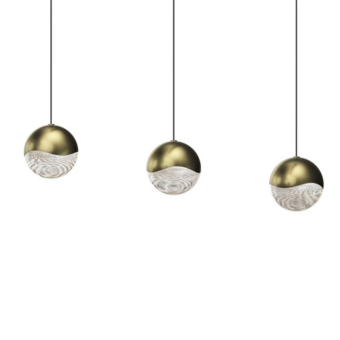 Grapes LED Pendant in Brass Finish (69|2920.14-LRG)