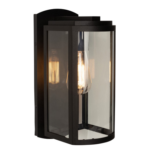 Lakewood One Light Outdoor Wall Mount in Matte Black (78|AC8691BK)