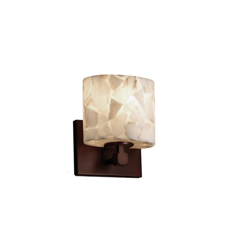 Alabaster Rocks One Light Wall Sconce in Polished Chrome (102|ALR-8427-30-CROM)