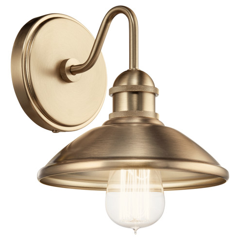 Clyde One Light Wall Sconce in Champagne Bronze (12|45943CPZ)