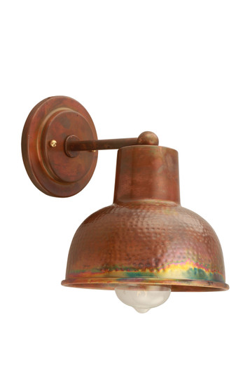 Charita One Light Wall Sconce in Burnt Copper (405|650-1W-BC)