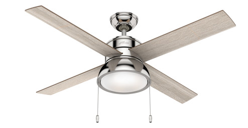 Loki 52''Ceiling Fan in Polished Nickel (47|54153)