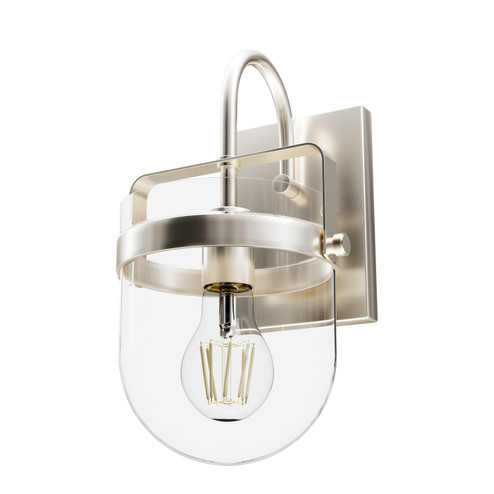 Karloff One Light Wall Sconce in Brushed Nickel (47|19842)