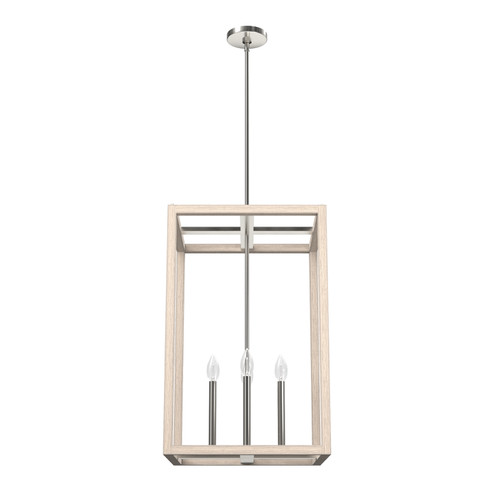 Squire Manor Four Light Pendant in Brushed Nickel (47|19695)