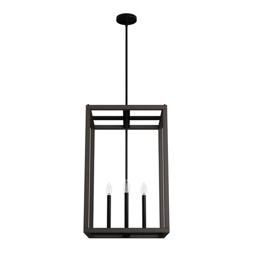 Squire Manor Four Light Pendant in Matte Black (47|19677)