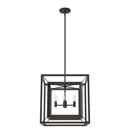 Doherty Four Light Chandelier in Onyx Bengal (47|19405)
