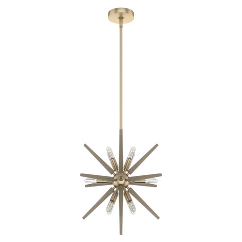 Jupiter Star 12 Light Pendant in Alturas Gold (47|19339)