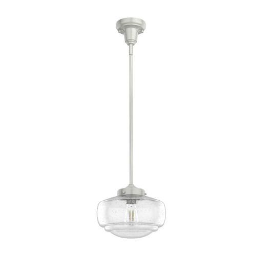 Saddle Creek One Light Mini Pendant in Brushed Nickel (47|19189)