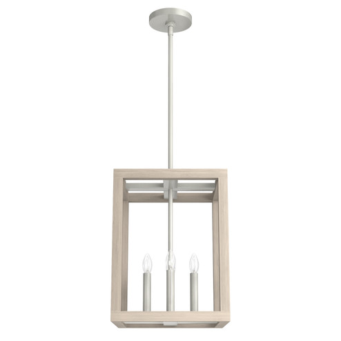 Squire Manor Four Light Pendant in Brushed Nickel (47|19085)