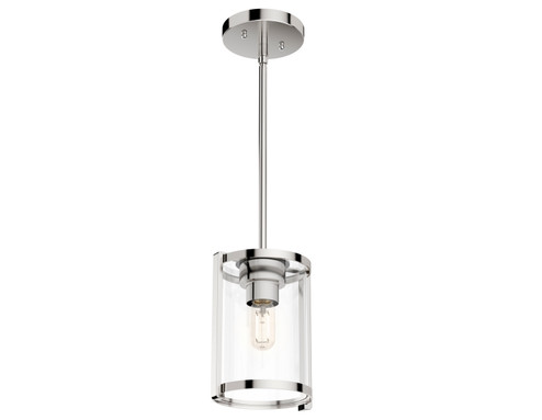 Astwood One Light Mini Pendant in Polished Nickel (47|19004)