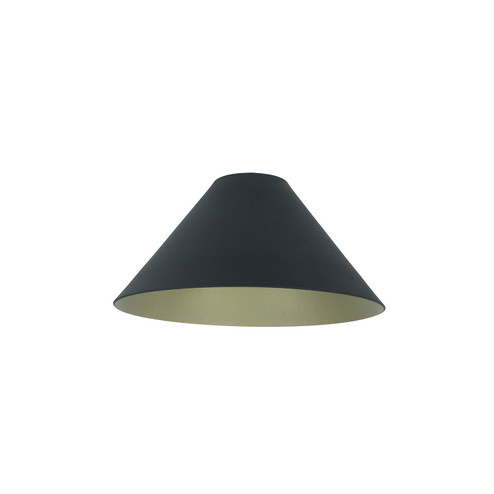 Cylinder Ilene Fixture Shade in Champagne Haze / Black (167|NYLM-2CONECHB)