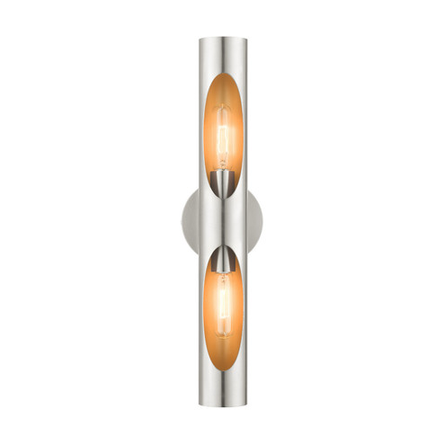 Novato Two Light Wall Sconce in Brushed Nickel (107|45892-91)