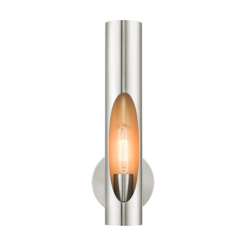 Novato One Light Wall Sconce in Brushed Nickel (107|45891-91)