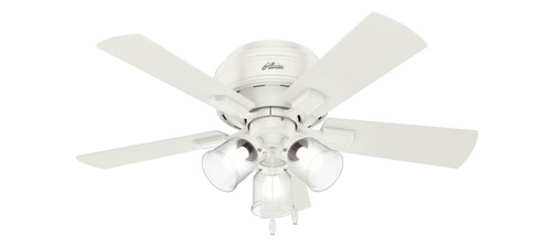 Crestfield 42''Ceiling Fan in Fresh White (47|52152)