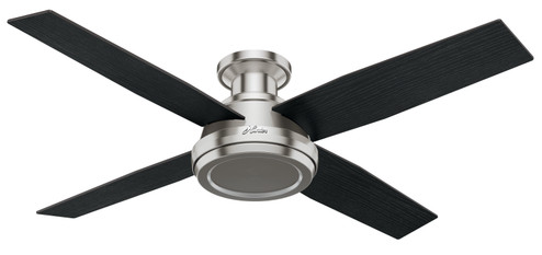 Dempsey 52''Ceiling Fan in Brushed Nickel (47|59247)