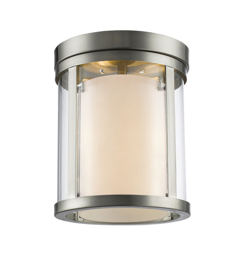 Willow Three Light Flush Mount in Brushed Nickel (224|426F-BN)