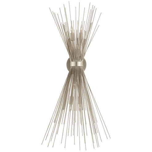 Strada Six Light Wall Sconce in Burnished Silver Leaf (268|KW 2075BSL) Strada Six Light Wall Sconce in Burnished Silver Leaf (268|KW 2075BSL)