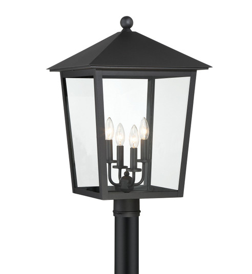 Noble Hill Four Light Outdoor Post Mount in Sand Coal (7|72135-66) Noble Hill Four Light Outdoor Post Mount in Sand Coal (7|72135-66)