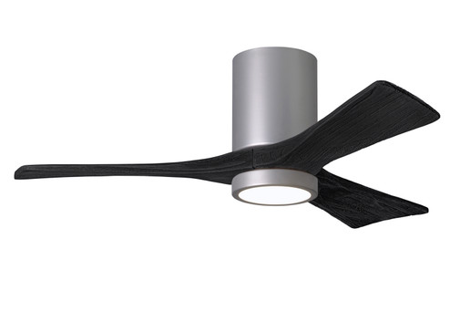 Irene-3HLK 42''Ceiling Fan in Brushed Nickel (101|IR3HLK-BN-BK-42)