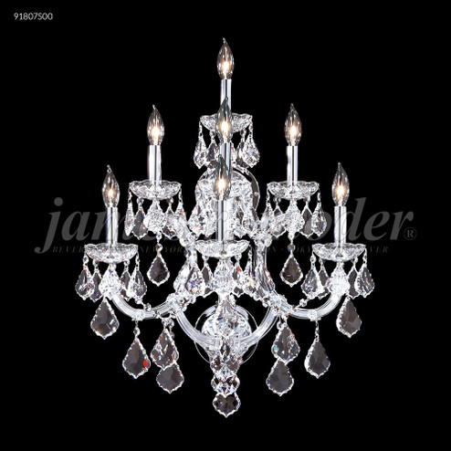 Maria Theresa Grand Seven Light Wall Sconce in Silver (64|91807S00)