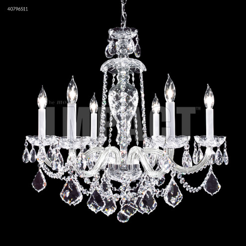 Palace Ice Six Light Chandelier in Silver (64|40796S11)