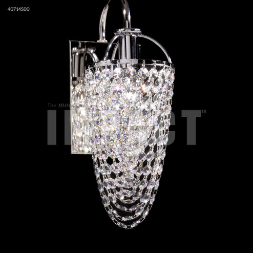 Contemporary One Light Wall Sconce Basket in Silver (64|40714S00)