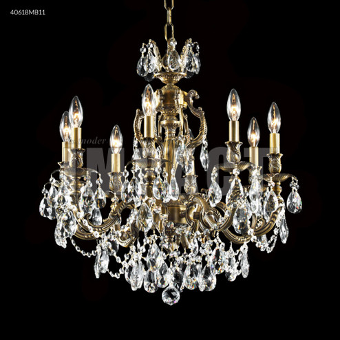 Brindisi Eight Light Chandelier in Monaco Bronze (64|40618MB11)