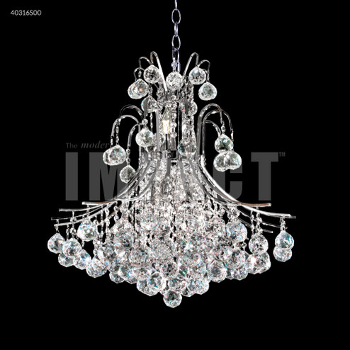 Cascade 11 Light Chandelier in Silver (64|40316S00)