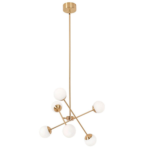 Pearl LED Pendant in Satin Brass (162|PRLP24L30D1SB)