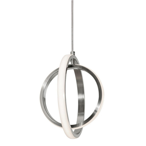 Lock LED Pendant in Satin Nickel (162|LCKP09L30D1SN)