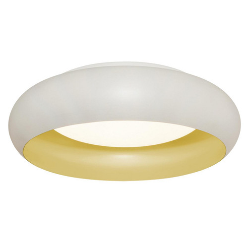 Kayce LED Flush Mount in White (162|KYCF19LAJD1WH)