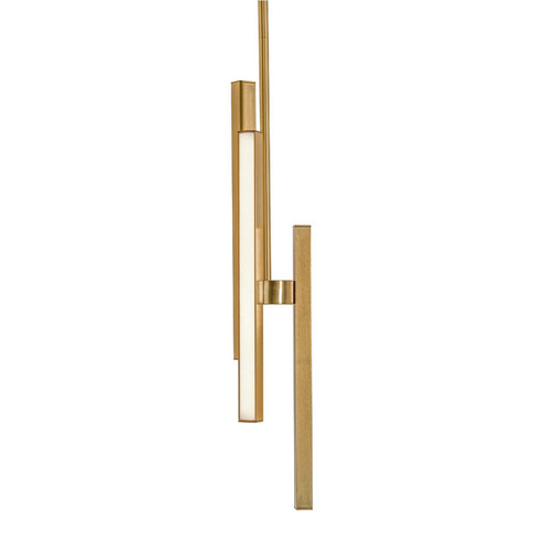 Indra LED Pendant in Satin Brass (162|IDRP04LAJD1SB)