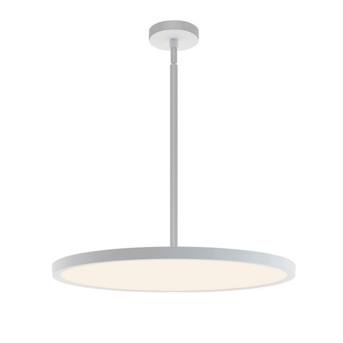 Edge Round Large LED Pendant in White (162|EGRP24LAJD2WH)