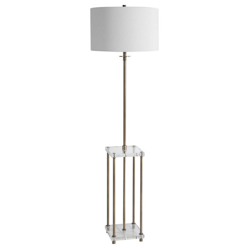 Palladian One Light Floor Lamp in Antiqued Brass (52|28415)