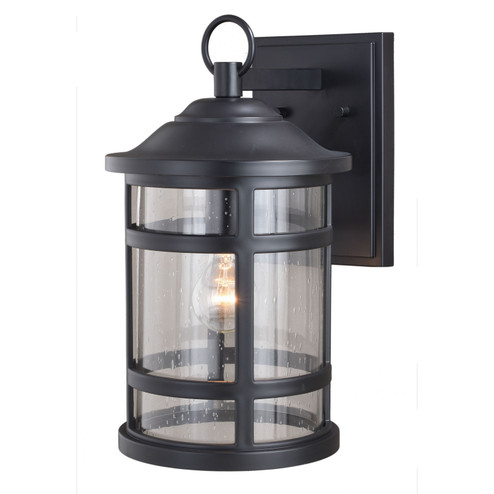 Southport One Light Outdoor Wall Mount in Matte Black (63|T0524)