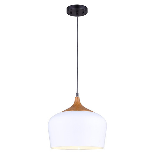 Raphael One Light Pendant in White (387|IPL614A01WH)