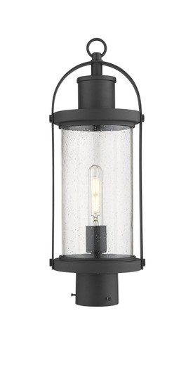 Roundhouse One Light Outdoor Post Mount in Black (224|569PHM-BK)