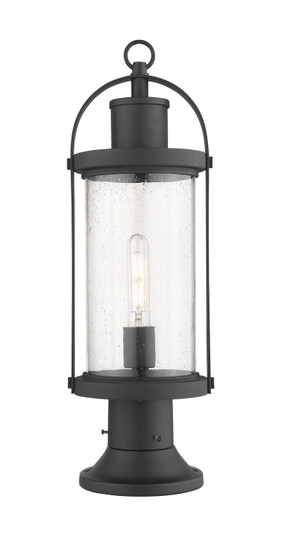 Roundhouse One Light Outdoor Pier Mount in Black (224|569PHM-553PM-BK)