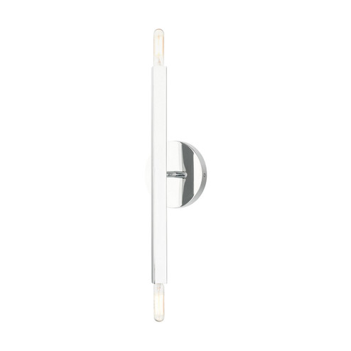 Monaco Two Light Wall Sconce in Polished Chrome (107|46981-05)