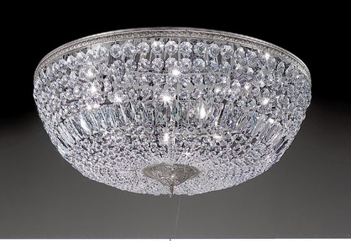 Crystal Baskets Ten Light Flush/Semi-Flush Mount in Chrome (92|52030 CH I)