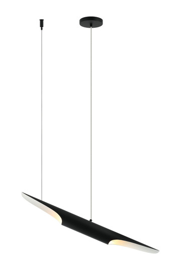 Stylus Two Light Chandelier in Matte Black (423|C32412MB)