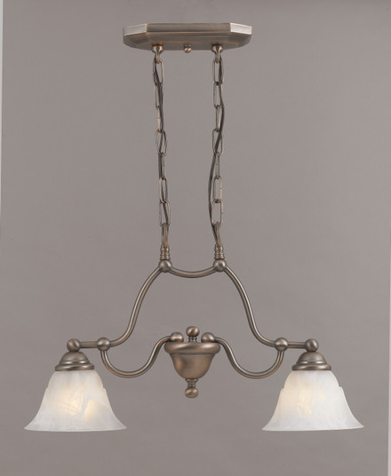 Providence Two Light Island Pendant in Rustic Bronze (92|69623 RSB WAG)