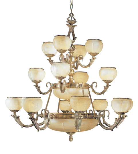 Alexandria II 24 Light Chandelier in Victorian Bronze (92|69516 VBZ C)