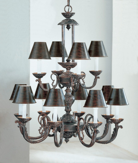 Innsbrook 12 Light Chandelier in English Bronze (92|69118 EB)