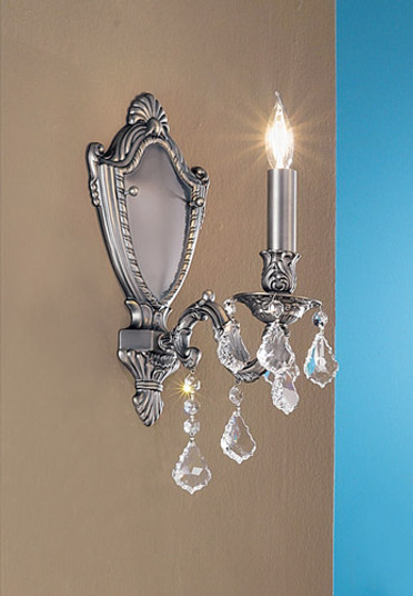 Chateau Imperial One Light Wall Sconce in French Gold (92|57381 FG CBK)