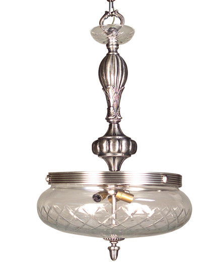 Chatham Three Light Pendant in Millennium Silver (92|57324 MS)