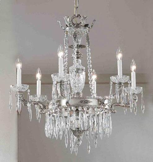 Duchess Six Light Chandelier in Aged Bronze (92|57316 AGB I)