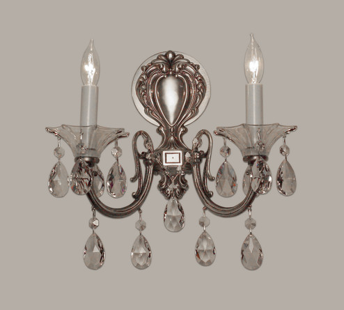 Via Lombardi Two Light Wall Sconce in Roman Bronze (92|57052 RB CGT)