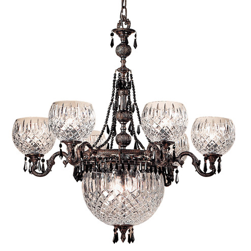 Waterbury 12 Light Chandelier in Oxidized Bronze (92|55538 OX CBK)