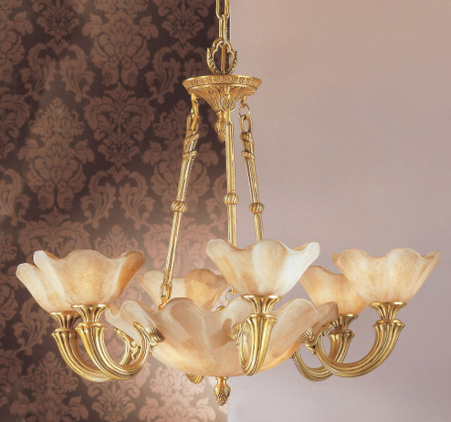 Atlantis Nine Light Chandelier in Honey Bronze (92|55206 HBZ)